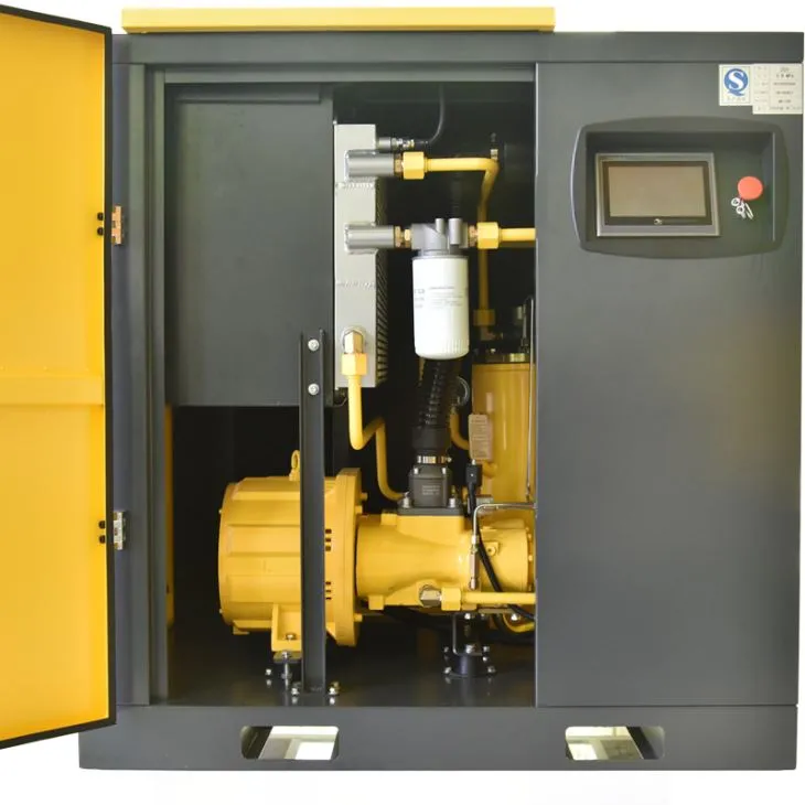 Energy Saving 11kw Variable Frequency Screw Air Compressor