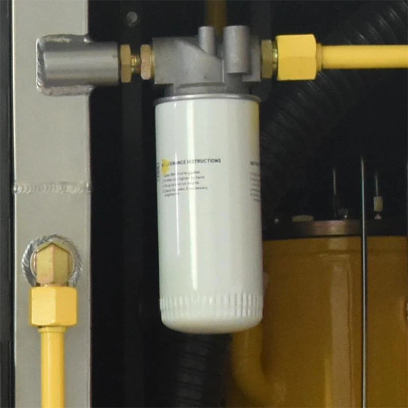What is the factor of actual displacement of screw air compressor?