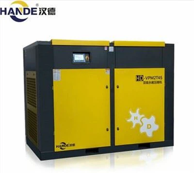Dual Stages 60HP Screw Air Compressor