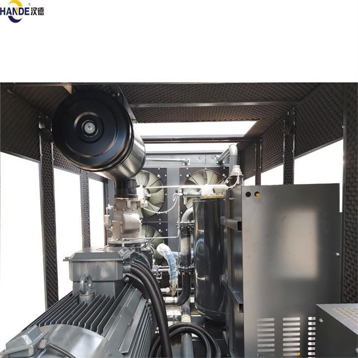 Double Screw Two Stages Air Compressor
