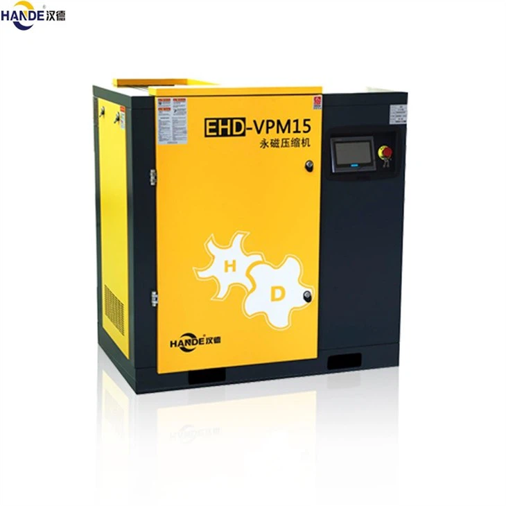 Screw Type Compressor Working Heavy Duty