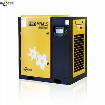 Screw Type Compressor Working Heavy Duty